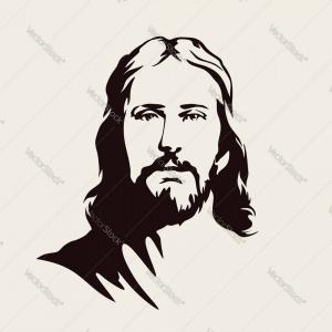 300x300 Jesus Christ Drawing Black And White Lazttweet - Jesus Christ Drawing Images