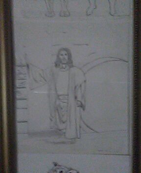 288x352 Used Jesus Christ Drawing For Sale In Rex - Jesus Christ Drawing Images