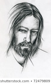 171x280 jesus christ sketches drawings awesome jesus christ face stock s - Jesus Christ Face Drawing