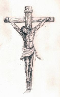 236x382 Jesus On The Cross - Jesus Christ On The Cross Drawings