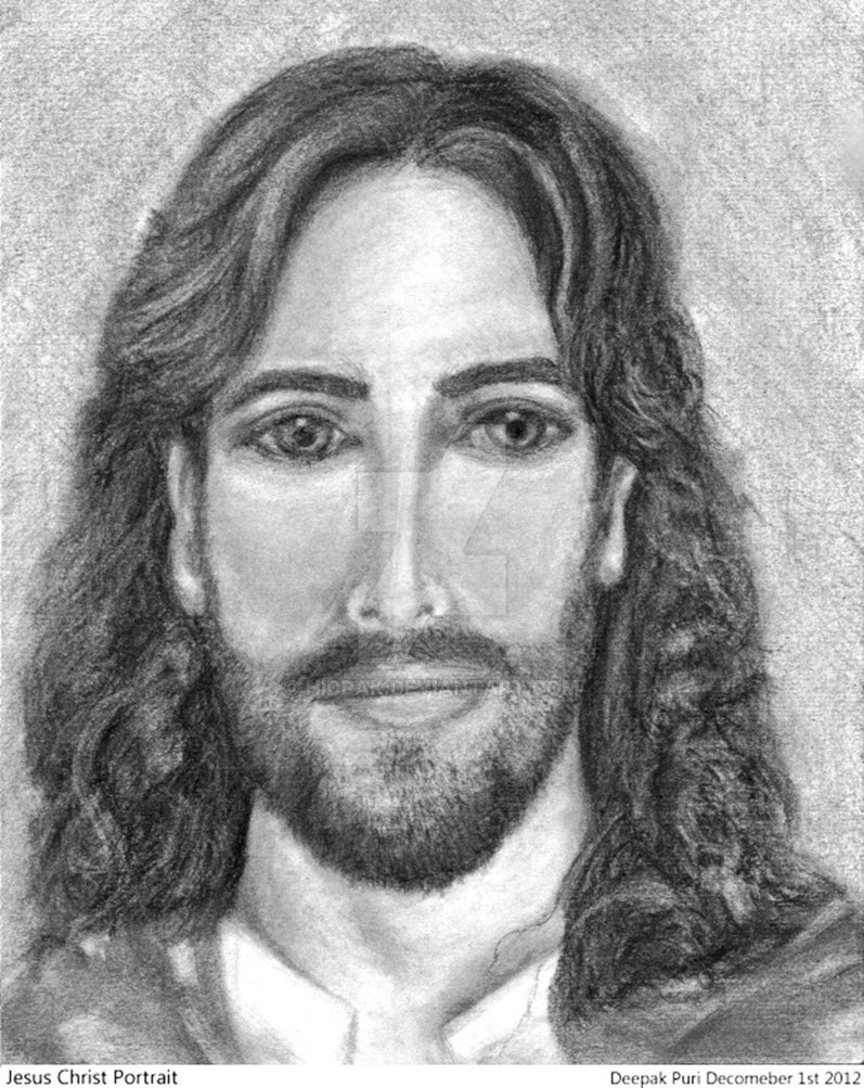 Jesus Christ Pencil Drawing at PaintingValley.com | Explore collection ...
