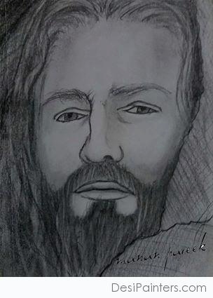 304x425 jesus christ sketches pencil elegant pencil sketch jesus christ - Jesus Christ Pencil Drawing