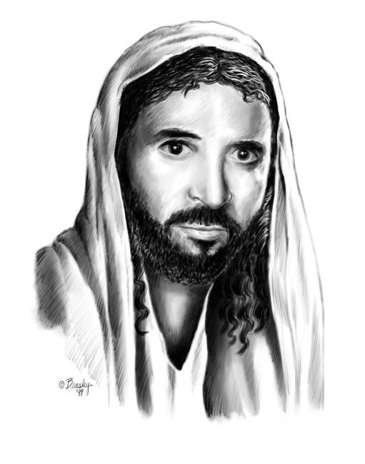 511x650 Stunning Jesus Colored Pencil Drawings And Illustrations - Jesus Christ Pencil Drawing