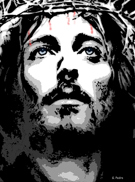 521x700 Crown Of Thorns Digital Art - Jesus Crown Of Thorns Drawing