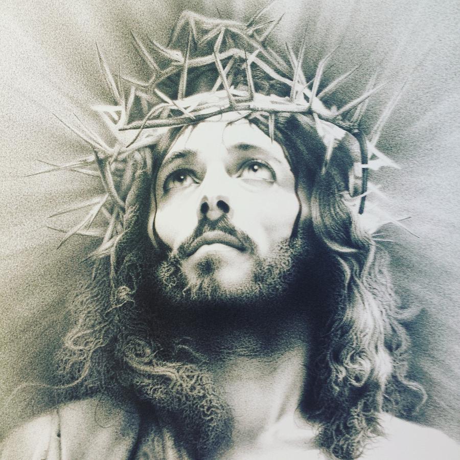 900x900 Jesus Drawing - Jesus Drawing