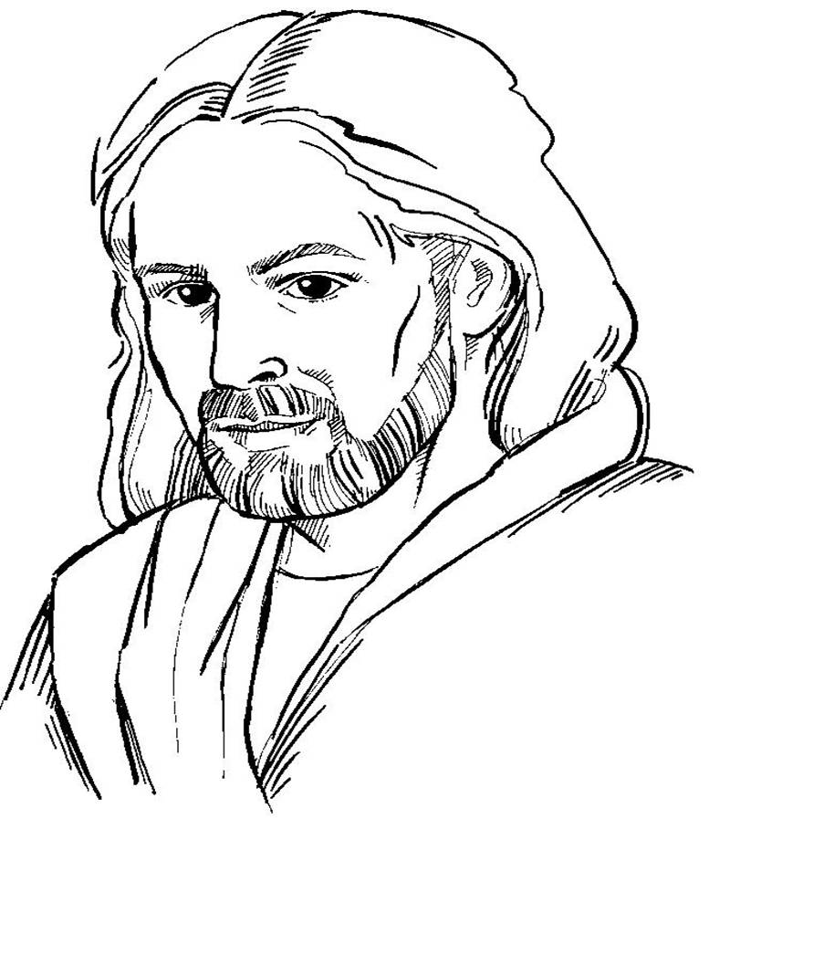 Jesus Cartoon Drawing
