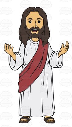 236x417 How To Draw Cartoon Jesus Christ For Easter Step - Jesus Drawing Cartoon