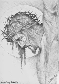 Jesus Drawing Images at PaintingValley.com | Explore collection of ...