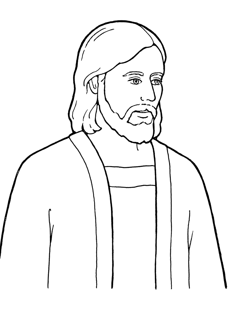 Jesus Drawing Step By Step at Explore collection