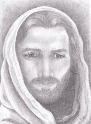 Jesus Face Pencil Drawing at PaintingValley.com | Explore collection of ...