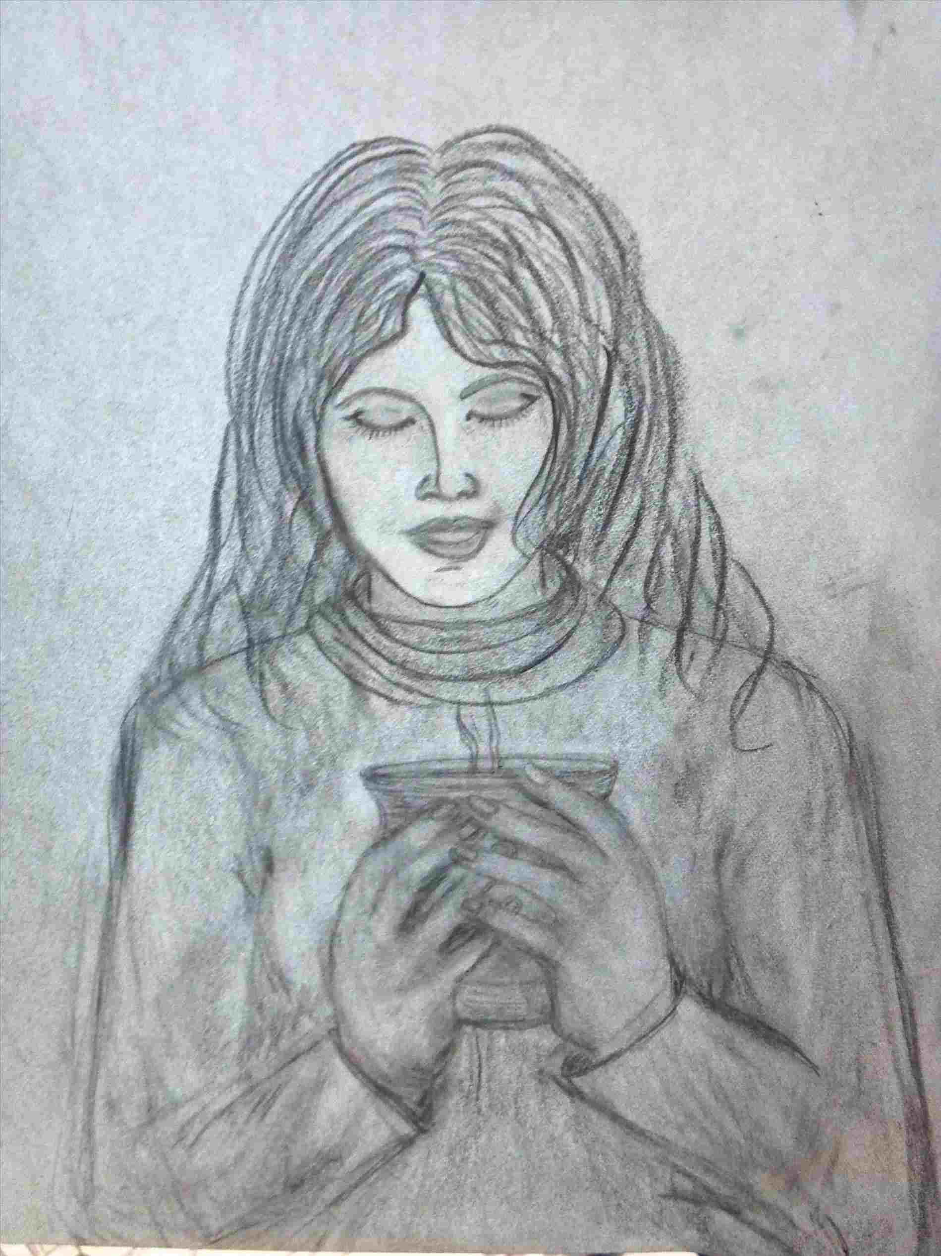 1899x2533 Jesus With Rhdrawingablecom Sketch Easy Sketches Face - Jesus Face Pencil Drawing