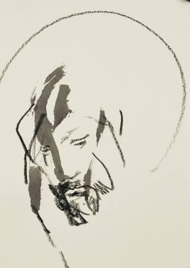 375x529 Jesus Christ Drawing - Jesus Line Drawing
