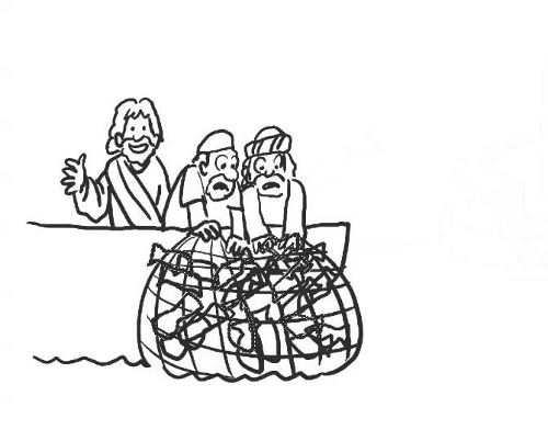 500x402 Keys For Kids Ministries Online Store - Jesus Line Drawing