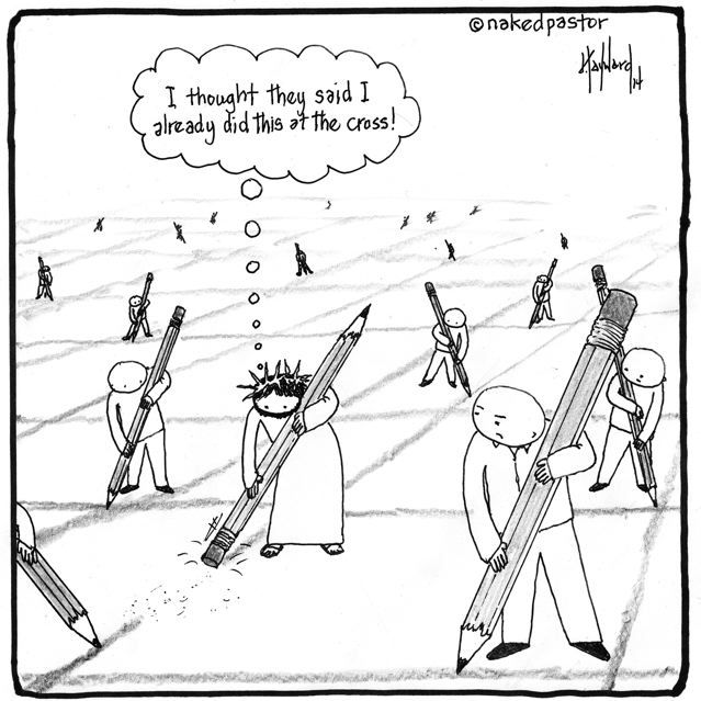 639x639 southern baptists drawing lines where christ erased them - Jesus Line Drawing