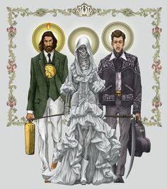 Jesus Malverde Drawing