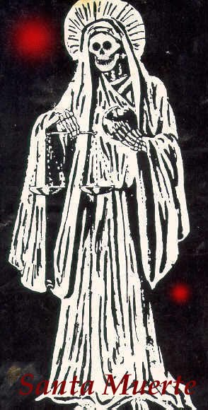 294x580 From The Desk Of Murray Lincoln The Need For La Santa Muerte - Jesus Malverde Drawing