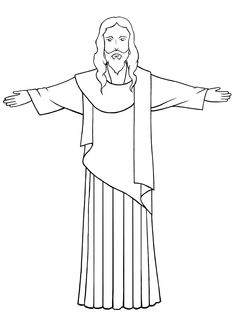 236x333 Jesus Easy Drawing Stunning Design Charming Ideas Christ - Jesus On The Cross Drawing