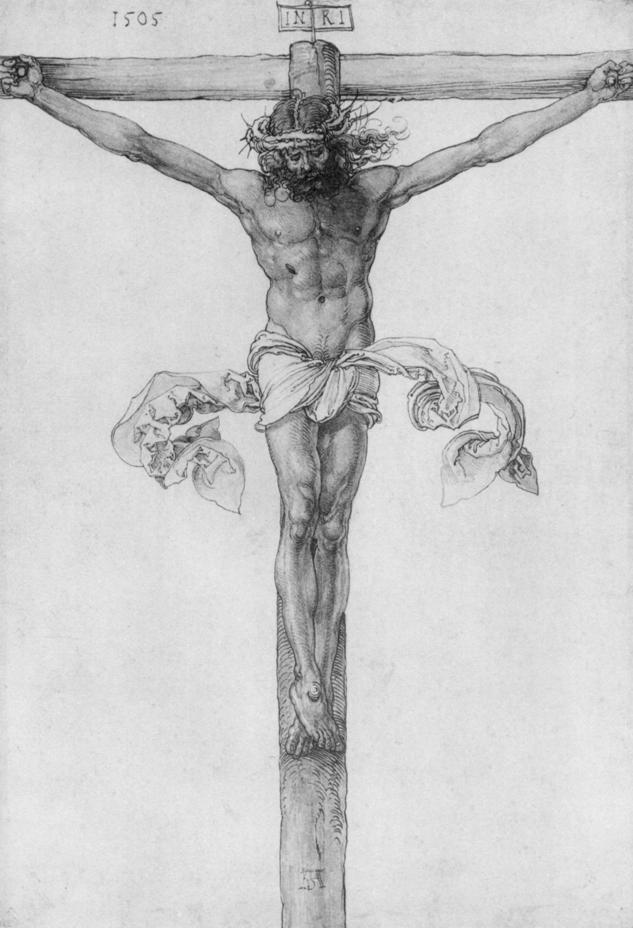 2024x2968 Jesus On The Cross Sketches - Jesus On The Cross Drawing