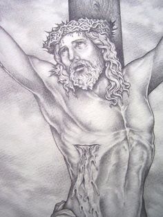 236x314 Jesus Christ On The Cross Drawings How To Draw Jesus - Jesus On The Cross Drawing