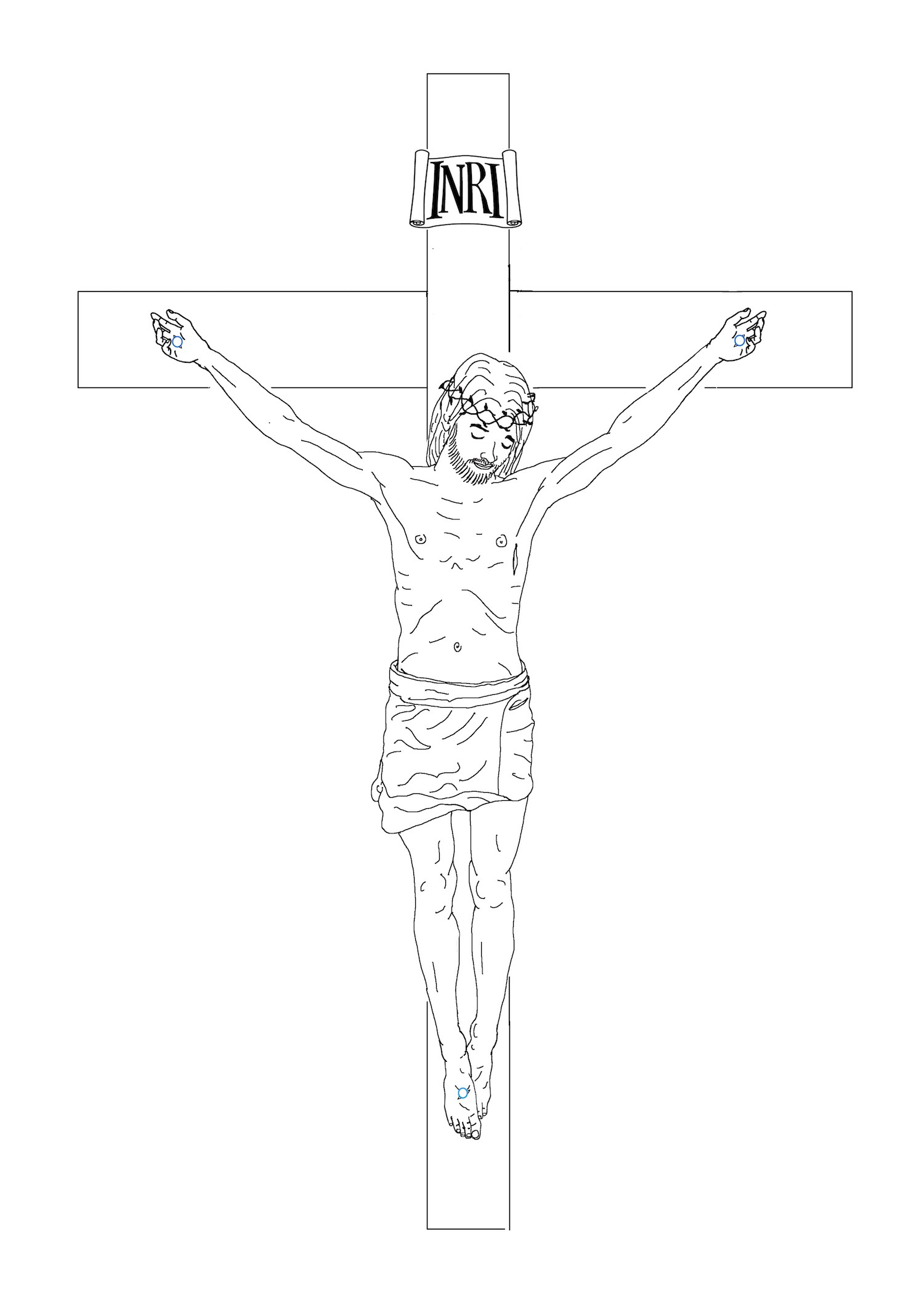 jesus-on-the-cross-drawing-easy-at-paintingvalley-explore