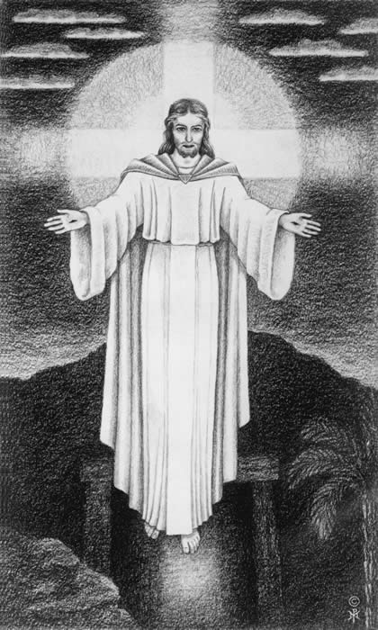 420x700 Photos Pencil Drawings Of Jesus - Jesus On The Cross Pencil Drawing