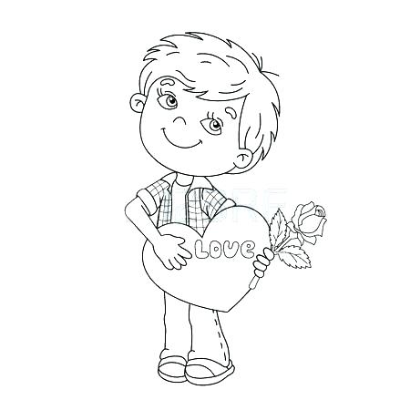 450x450 Jesus Dinosaur Coloring Book Heart - Jesus Outline Drawing