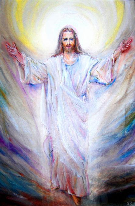444x680 Jesus Ascension Life People Drawings Pictures Drawings Ideas - Jesus Simple Drawing