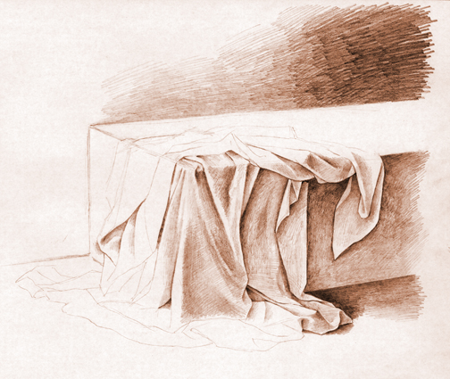 504x425 empty tomb - Jesus Tomb Drawing
