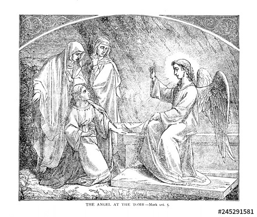 500x423 Women - Jesus Tomb Drawing