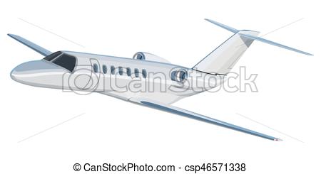 450x245 jet airplane on a white background vectors - Jet Airplane Drawing