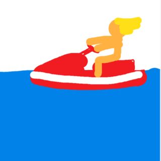 320x320 Jet Ski - Jet Ski Drawing