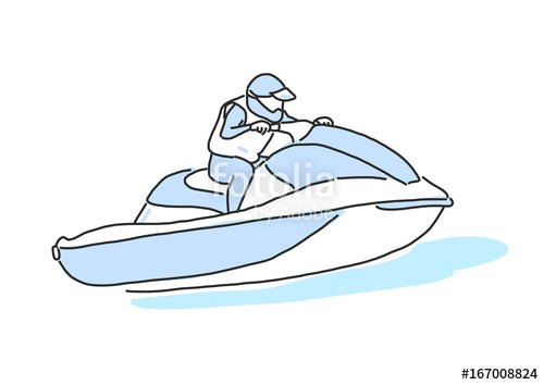 Jet Ski Drawing at PaintingValley.com | Explore collection of Jet Ski