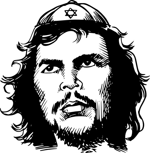 588x597 Jew Guevara Clip Art Free Vector In Open Office Drawing - Jew Drawing