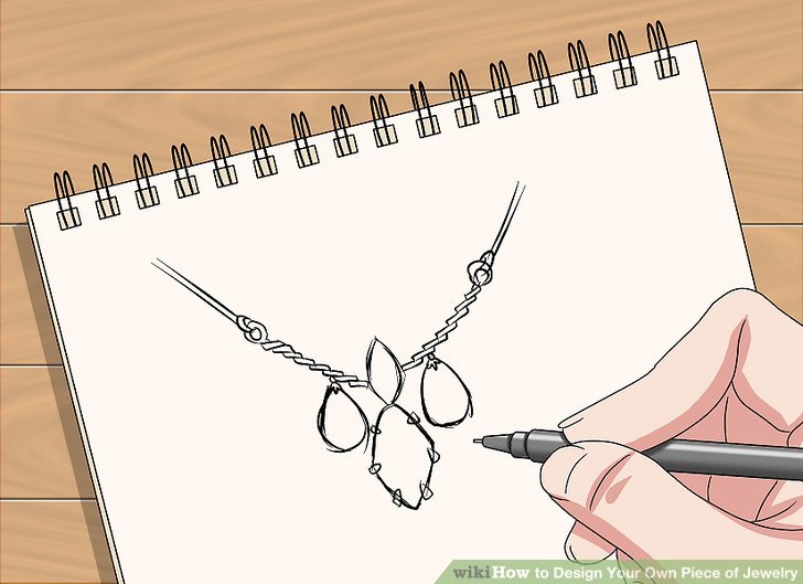 728x529 Ways To Design Your Own Piece Of Jewelry - Jewellery Design Drawing
