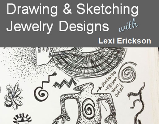514x400 Course The Value Of Drawing And Sketching Jewelry Designs - Jewelry Drawing