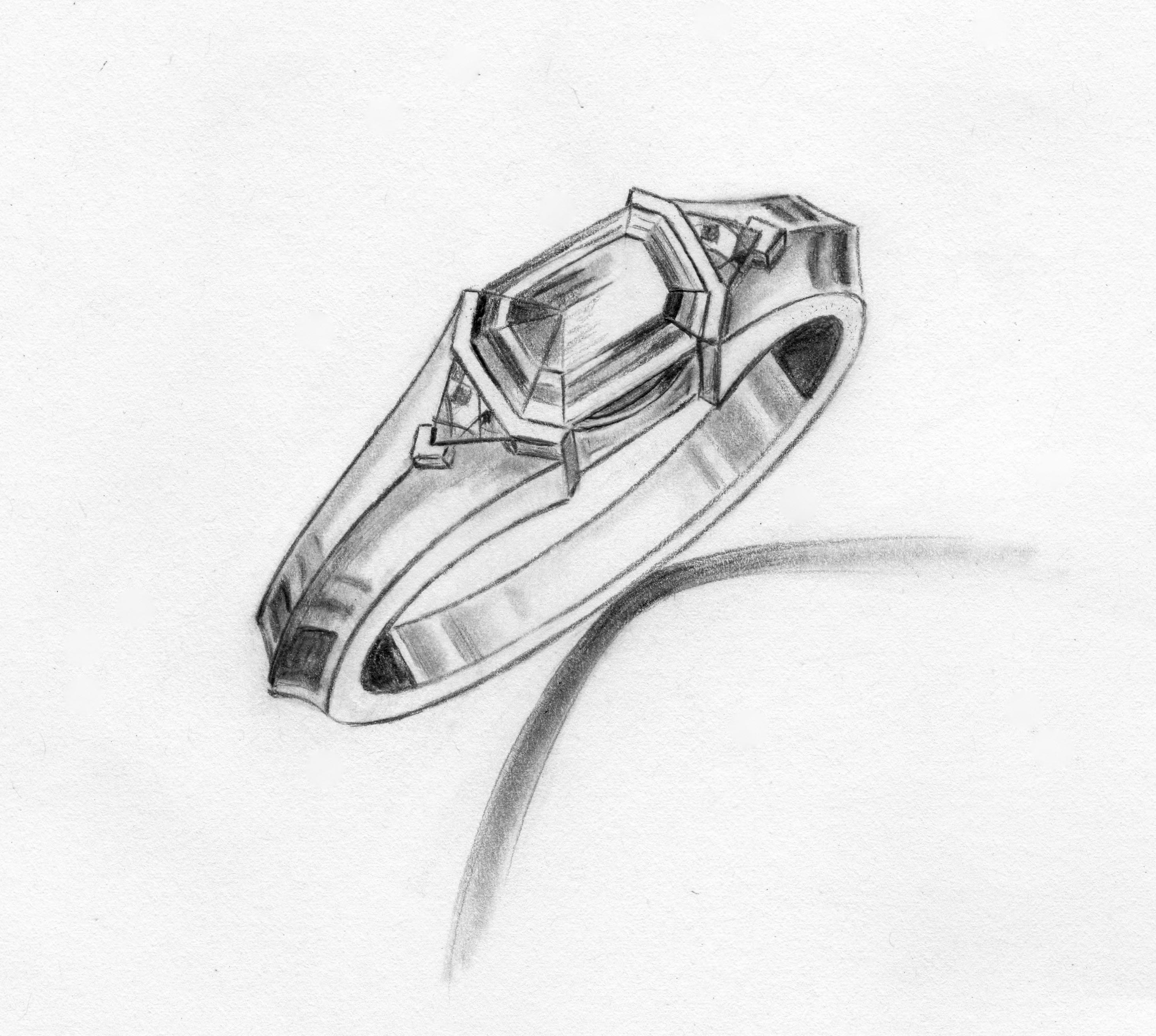 Jewelry Drawing at PaintingValley.com | Explore collection of Jewelry ...