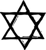 156x170 jewish star - Jewish Star Drawing