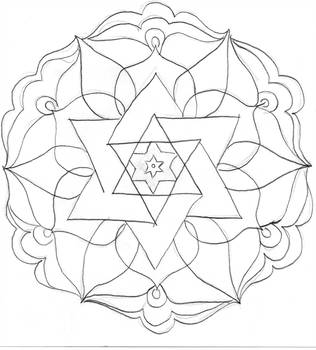 316x350 jewish star - Jewish Star Drawing
