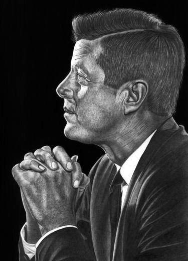 375x519 jfk drawing - Jfk Drawing