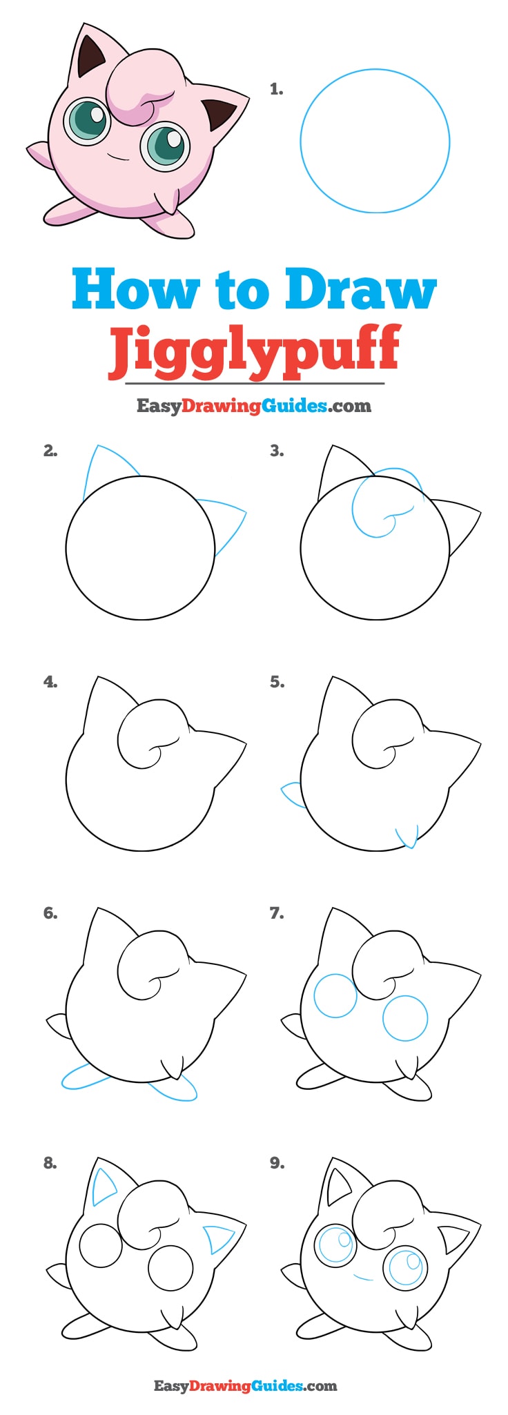 736x2050 How To Draw Jigglypuff - Jigglypuff Drawing