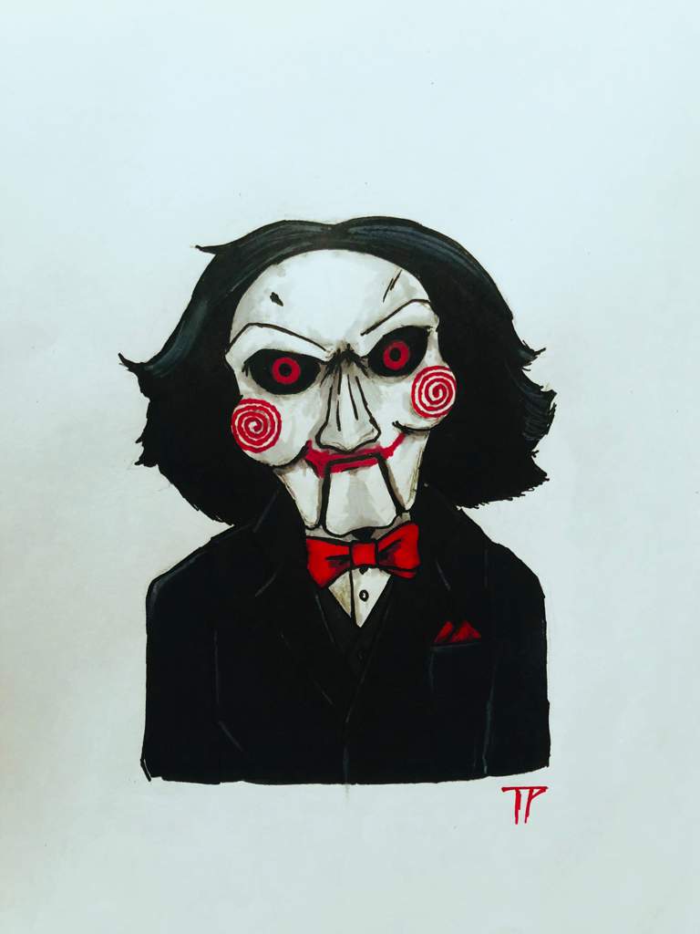 768x1024 quick draw billy the puppet - Jigsaw Drawing