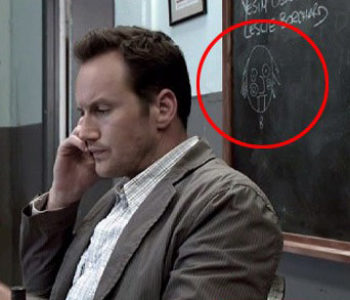 350x300 Saw Viii Hint And Billy Drawing Insidious Easter Eggs - Jigsaw Puppet Drawing