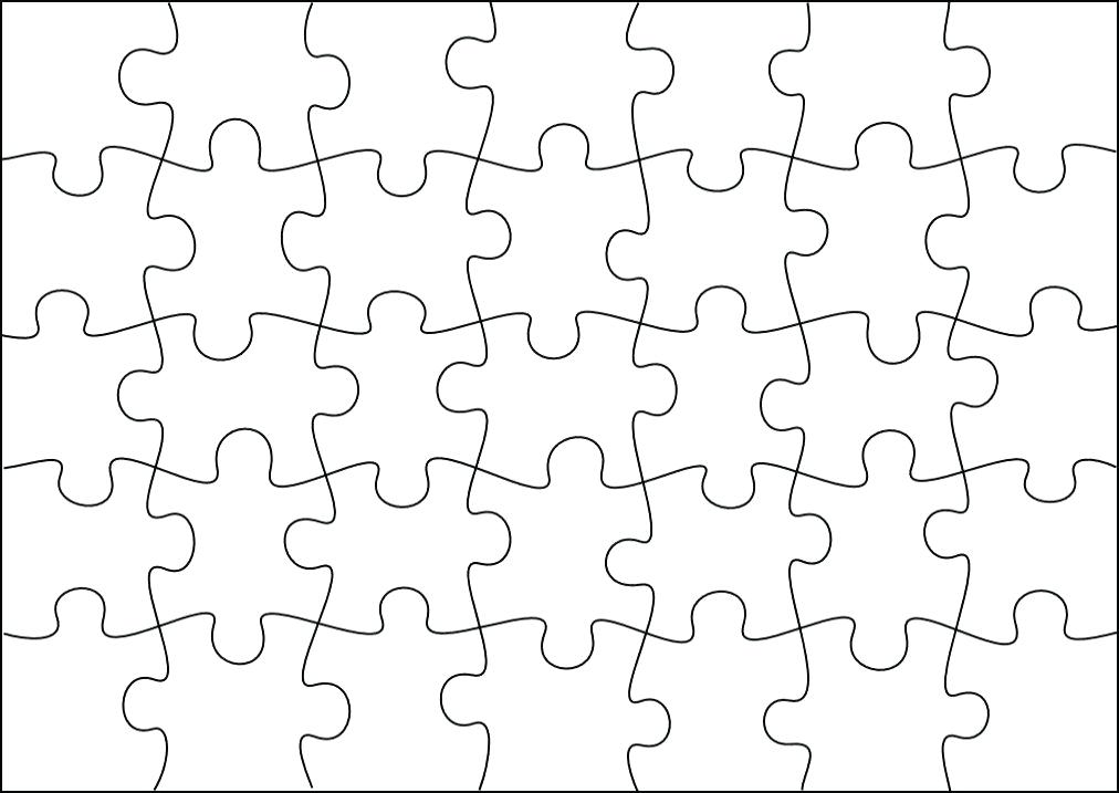 How To Draw A Puzzle Piece Easy