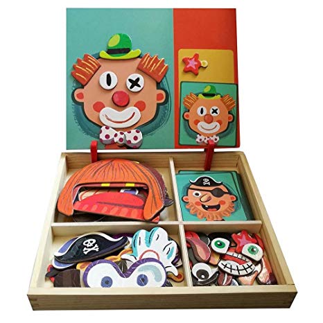466x466 wooden magnetic jigsaw puzzles toy, toddler craft toys - Jigsaw Puzzle Drawing