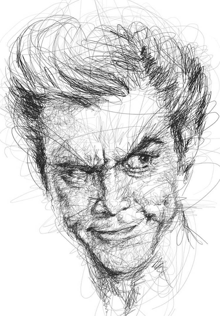 750x1079 Jim Carrey Drawing Drawing Skill - Jim Carrey Drawings