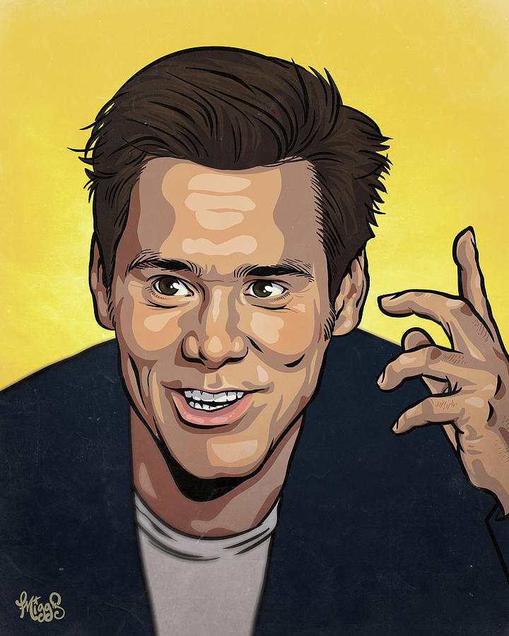 720x900 Jim Carrey Drawing - Jim Carrey Drawings
