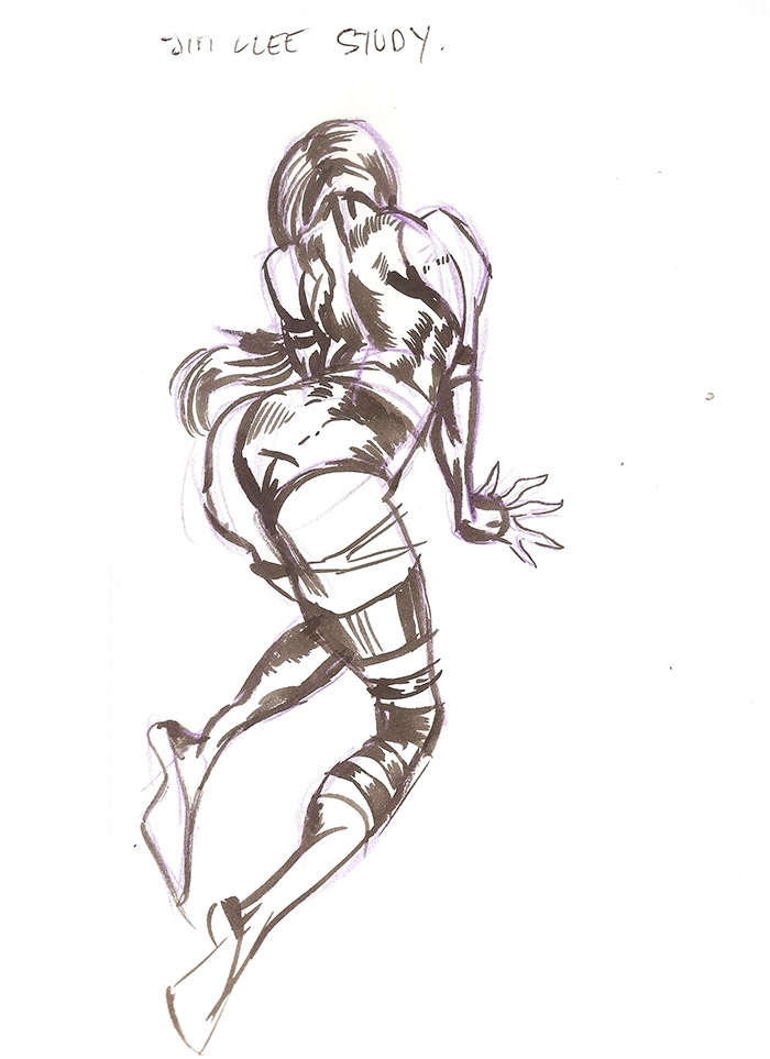 700x963 let's animate study jim lee - Jim Lee Drawing