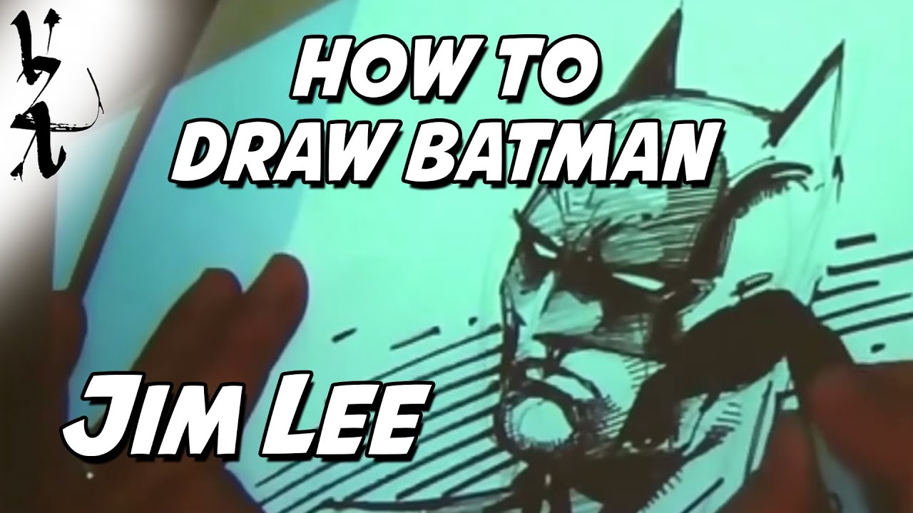 1280x720 Jim Lee - Jim Lee Drawing Batman
