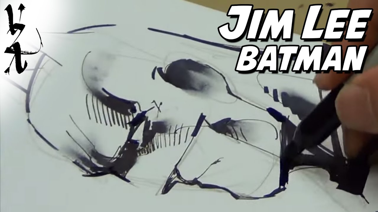 1280x720 Jim Lee Drawing Batman - Jim Lee Drawing Batman