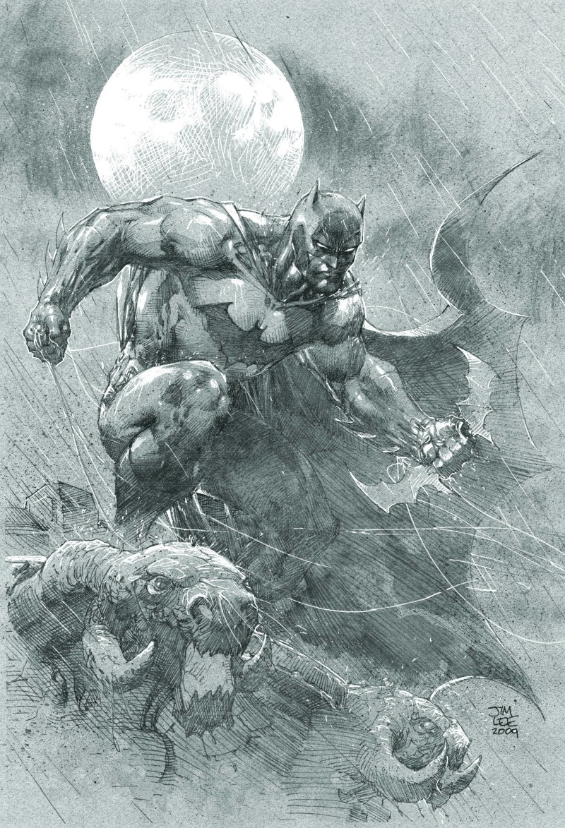 800x1173 Spotlight Onjim Lee! - Jim Lee Drawing Batman